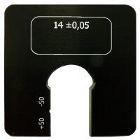 Calibre de perçage de limite