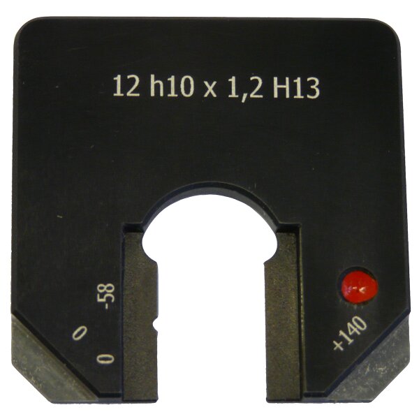 Calibre de perçage de limite à une seule bouche, modèle plat 40-50mm