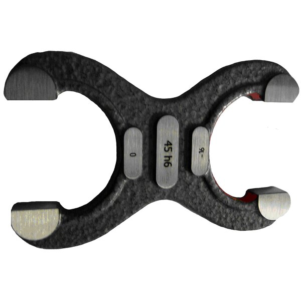 Jauge dépaisseur double DIN 7162 / 7163 22-27mm